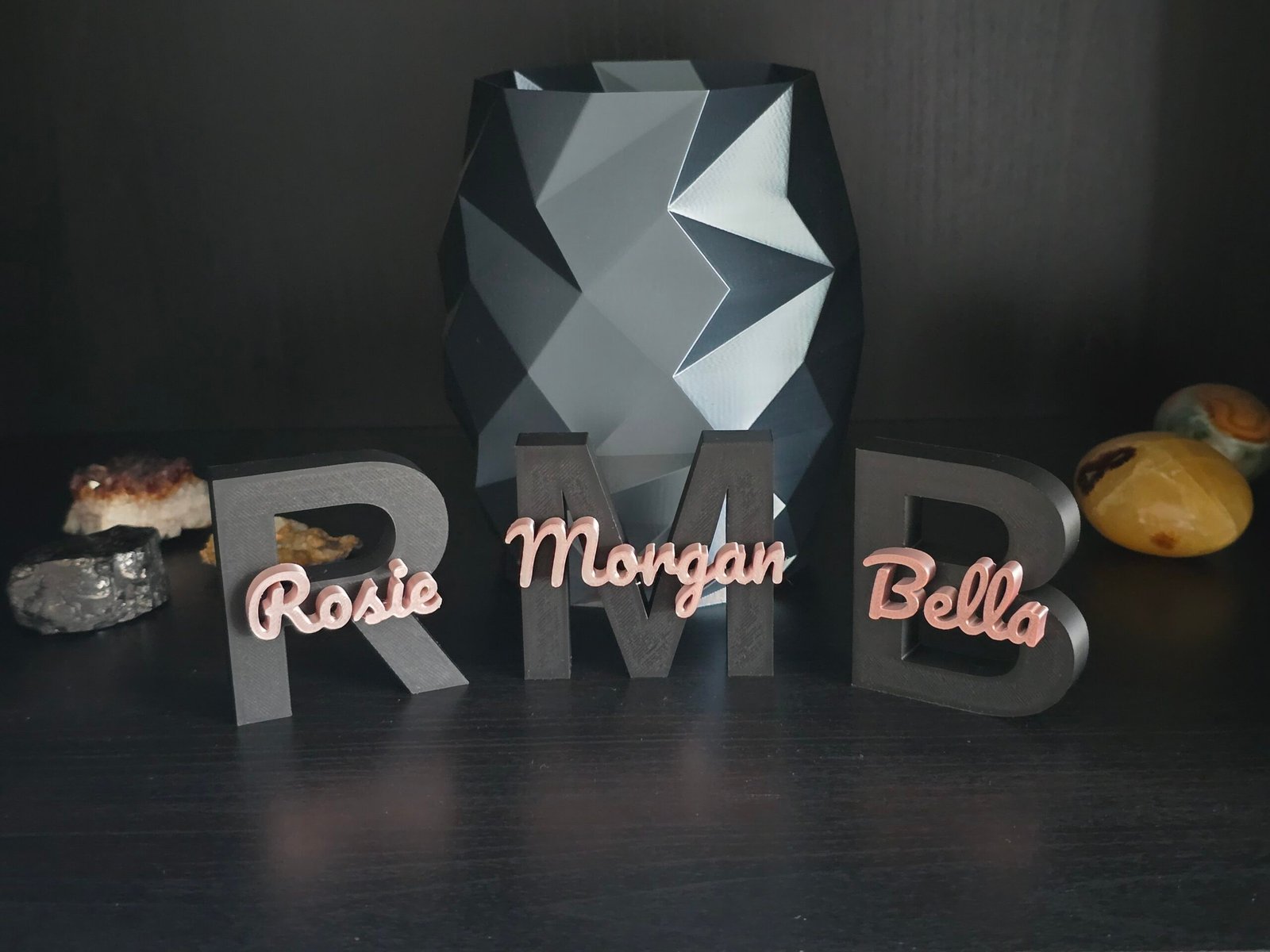 3d geprinte naam 3d geprinte naam